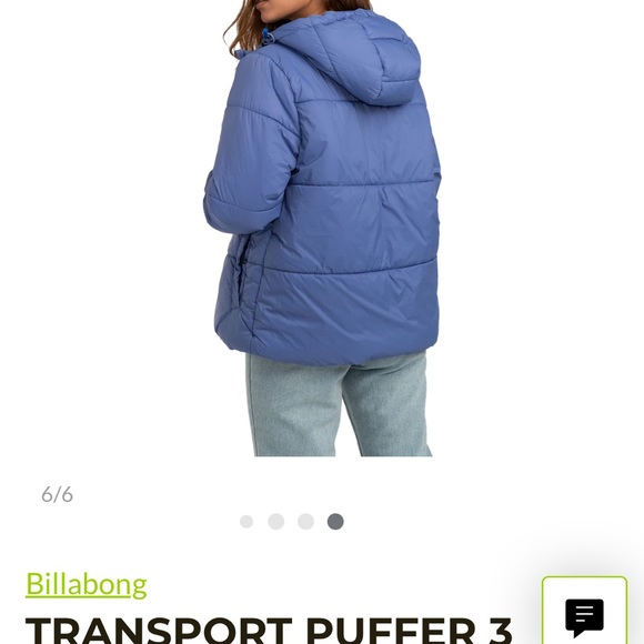 Billabong puffer coat - Picture 4 of 12